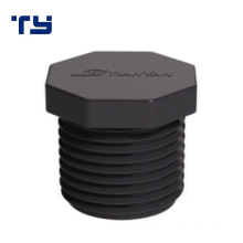 ASTM SCH80 PVC Plastic Threaded Male Thread Plug